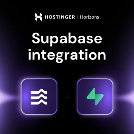 Hostinger Horizons: Connect your web app to Supabase in just