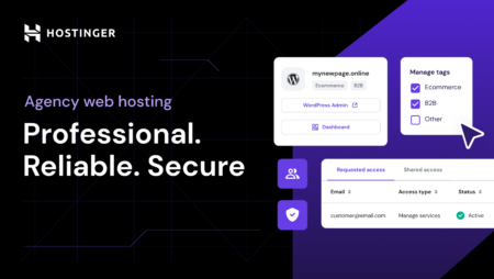 New Agency hosting plans for enhanced security, control, and performance