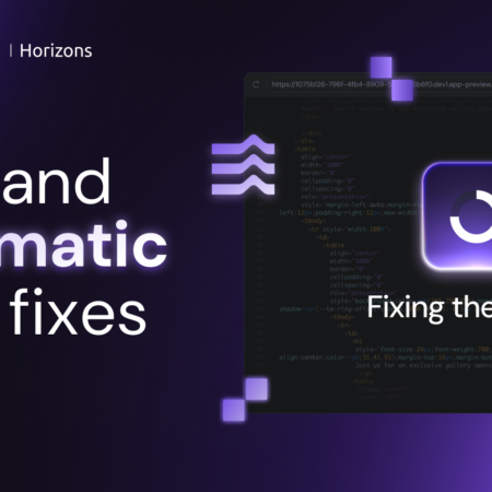 Hostinger Horizons: Auto error fixes are now on us