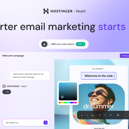Prompt, send, grow: Email marketing just got a Hostinger makeover