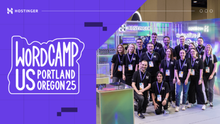 Meet Hostinger at WordCamp US 2025