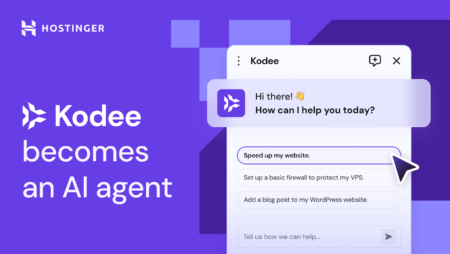 Kodee is now your virtual Hostinger admin that turns chat